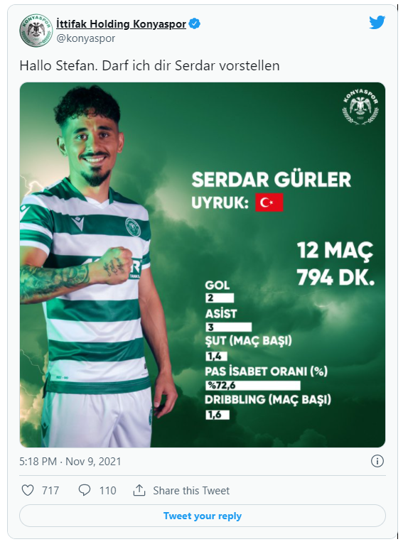 Konyaspor'dan Stefan Kuntz'a bomba Serdar Gürler göndermesi - Resim : 1