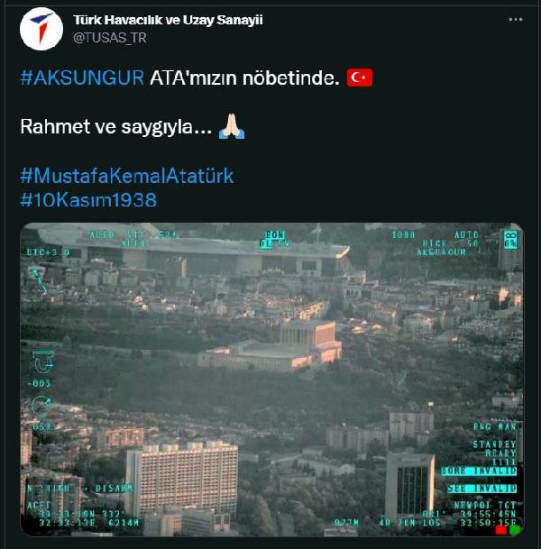 İnsansız hava aracı 'Aksungur' gözünden Anıtkabir - Resim : 1