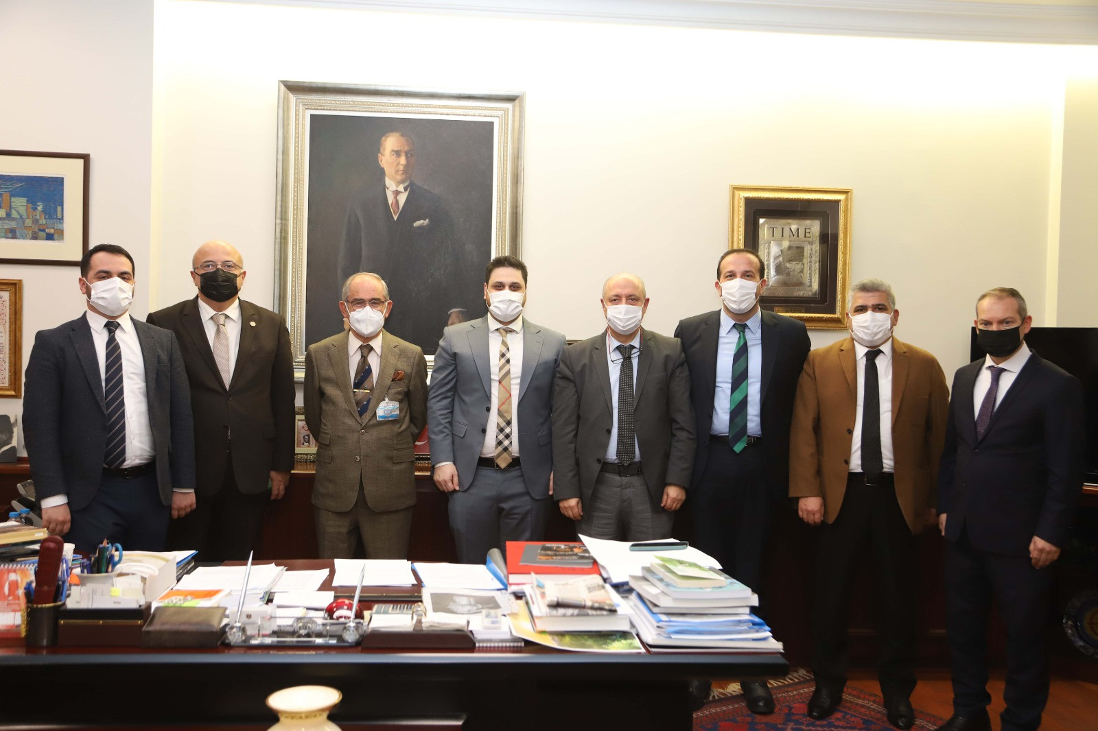 BTP liderinden Yılmaz Büyükerşen’e ziyaret - Resim : 1