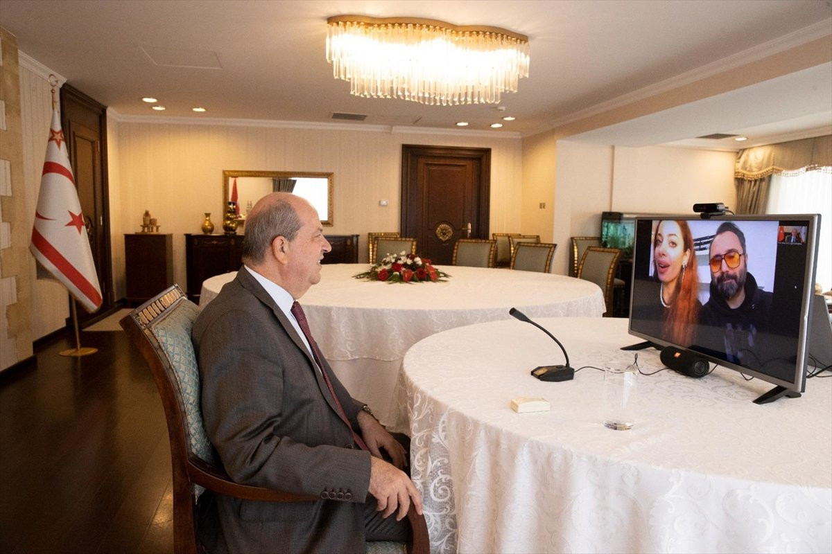 Ersin Tatar'dan Kapalı Maraş'ta klip çeken Nihayet Elibol'a destek - Resim : 5