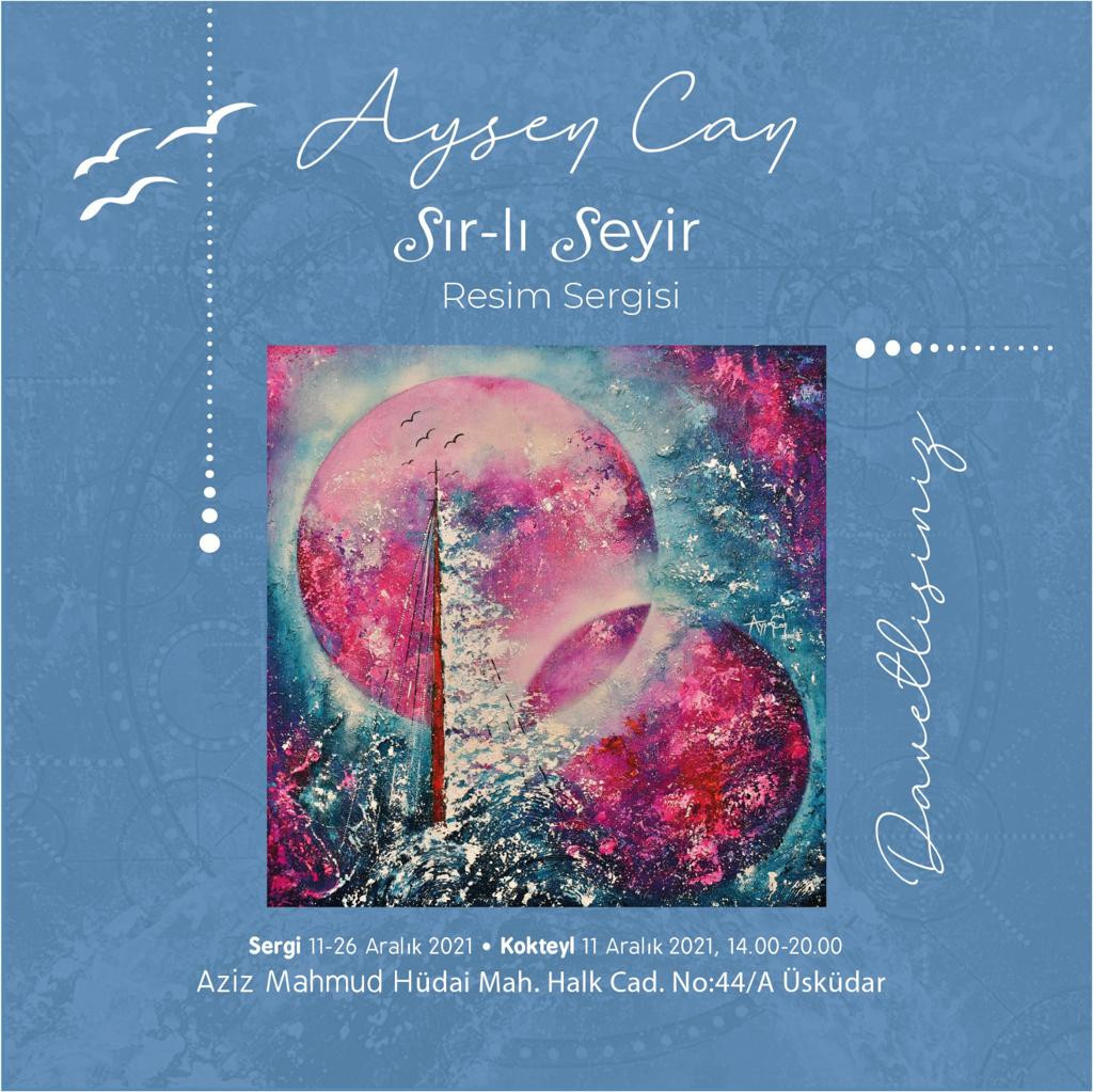 Ayşen Can'ın 'Sır-lı Seyir' resim sergisi başlıyor - Resim : 1