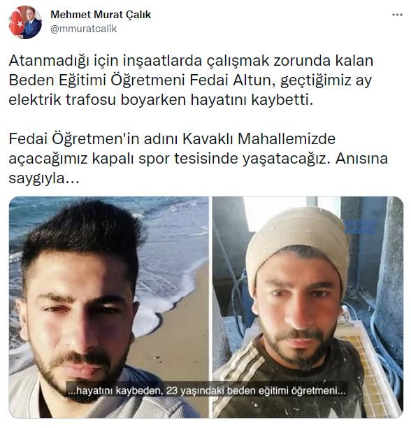 Fedai Öğretmen’in adı burada yaşatılacak. Helal sana Başkan - Resim : 1