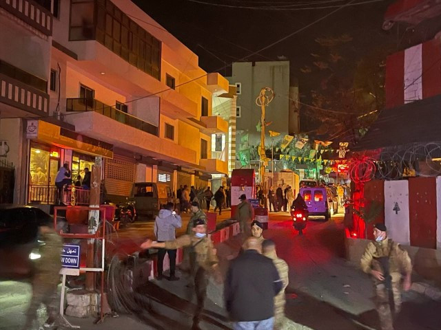 Mülteci kampındaki cephanelikte patlama - Resim : 1