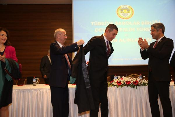 TBB'de devir teslim töreni: Metin Feyzioğlu katılmadı - Resim : 1