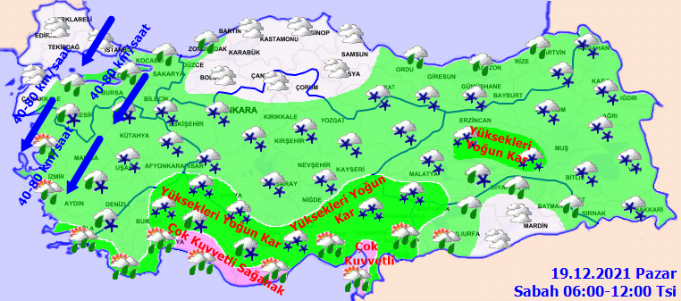 Meteoroloji bas bas bağırıyor. Bugün çok şiddetli geliyor - Resim : 1