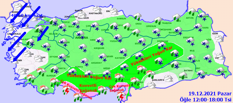 Meteoroloji bas bas bağırıyor. Bugün çok şiddetli geliyor - Resim : 3