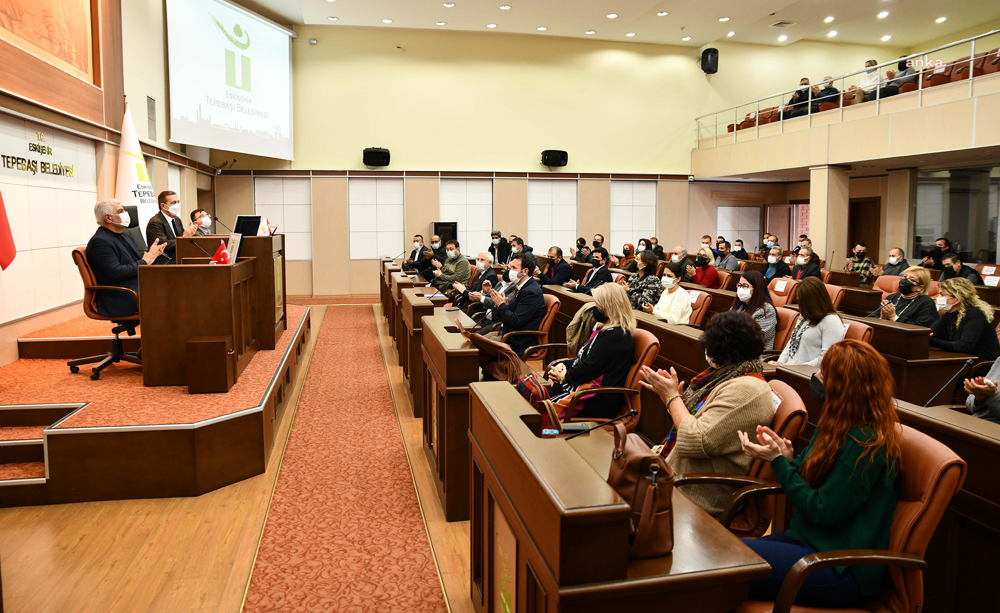 Tepebaşı'nda sözleşme sevinci - Resim : 1