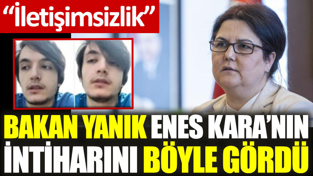Enes Kara statement from Minister Yanık thumbnail