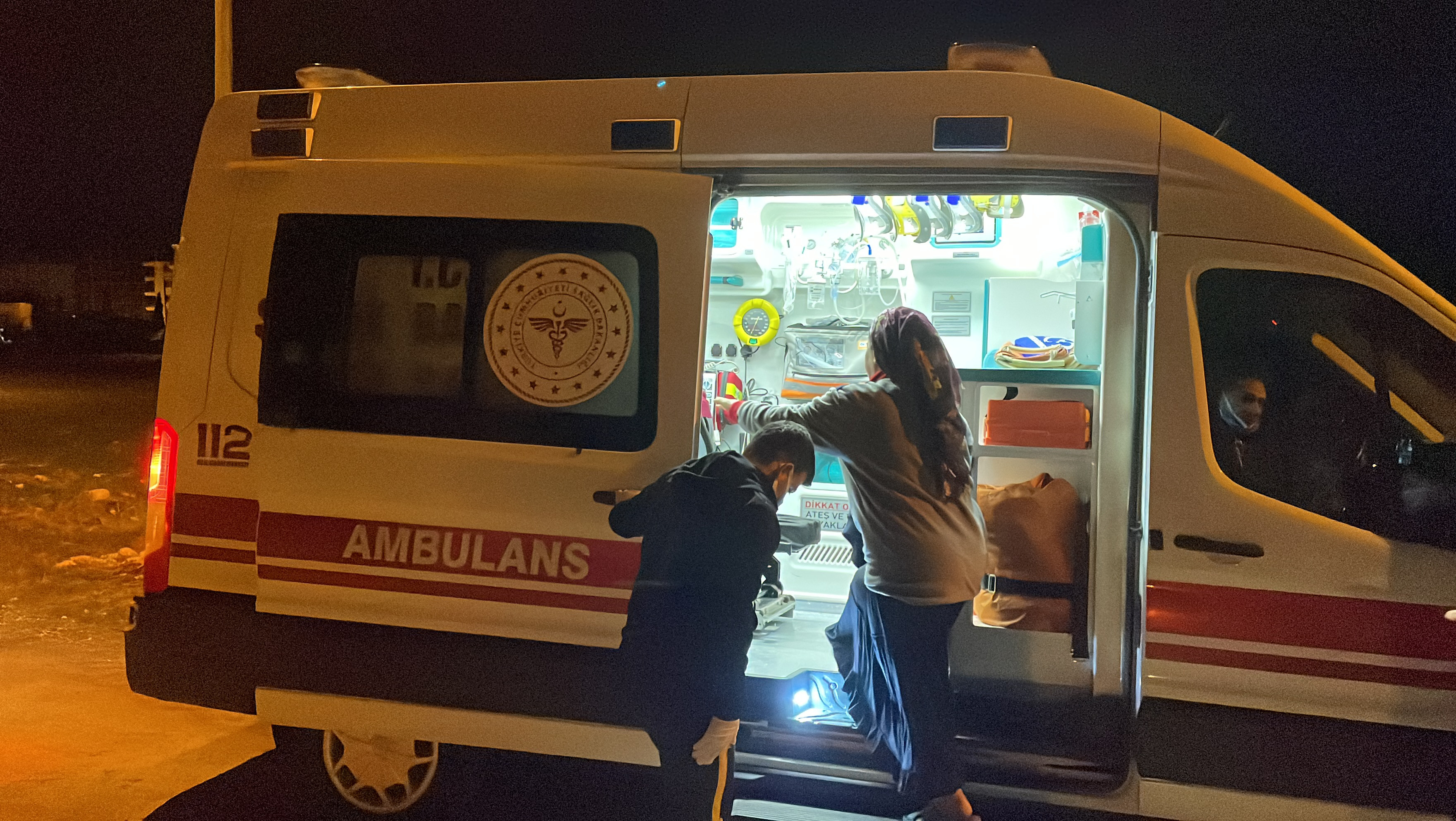 Sobadan sızan gazdan etkilenen 4 kişi hastanelik oldu - Resim : 1