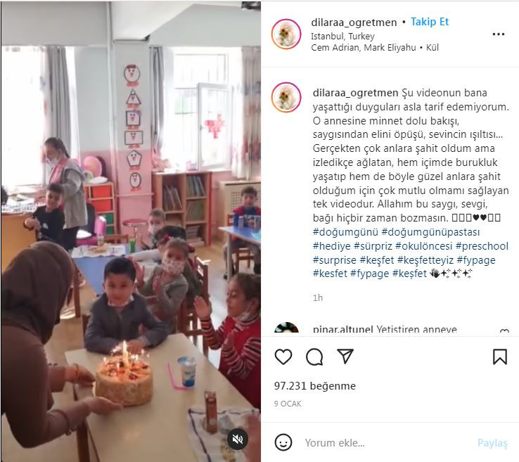 Pastayı gören çocuğun annesine minnetle bakışı Türkiye’yi ağlattı - Resim : 1