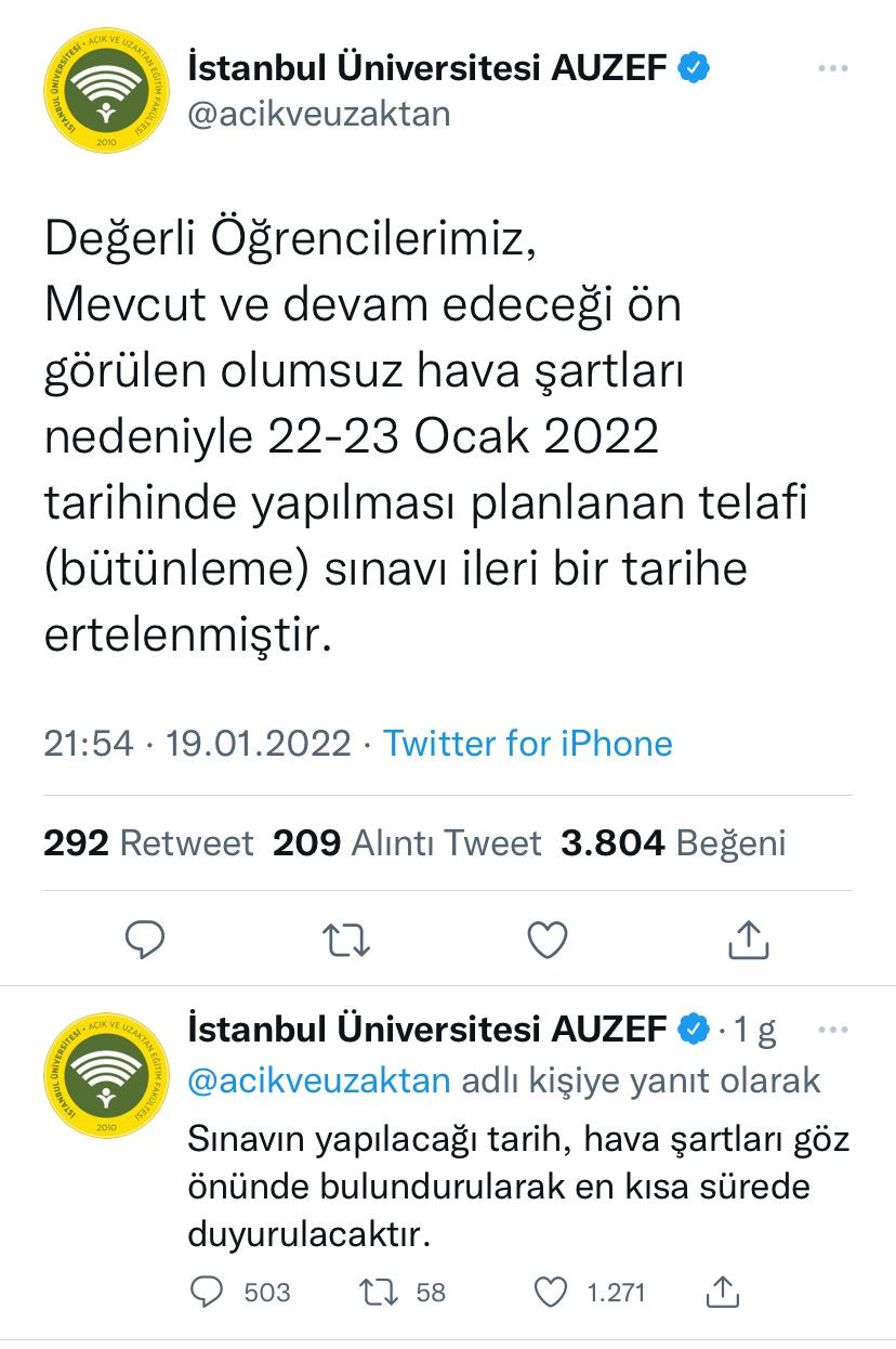 Açık ve uzaktan eğitim öğrencilerine erteleme zulmü - Resim : 1