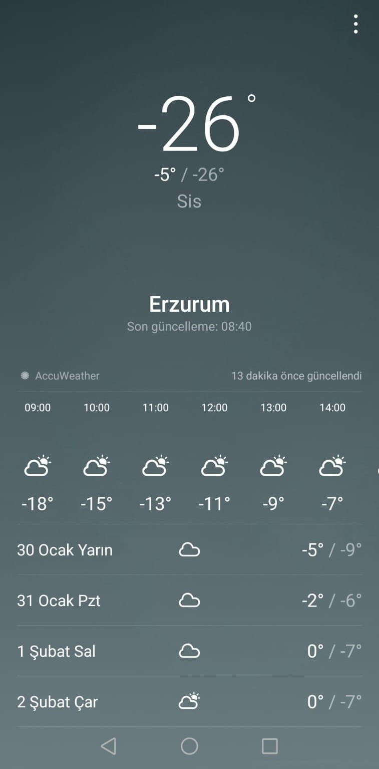 Erzurum buz tuttu! - Resim : 3