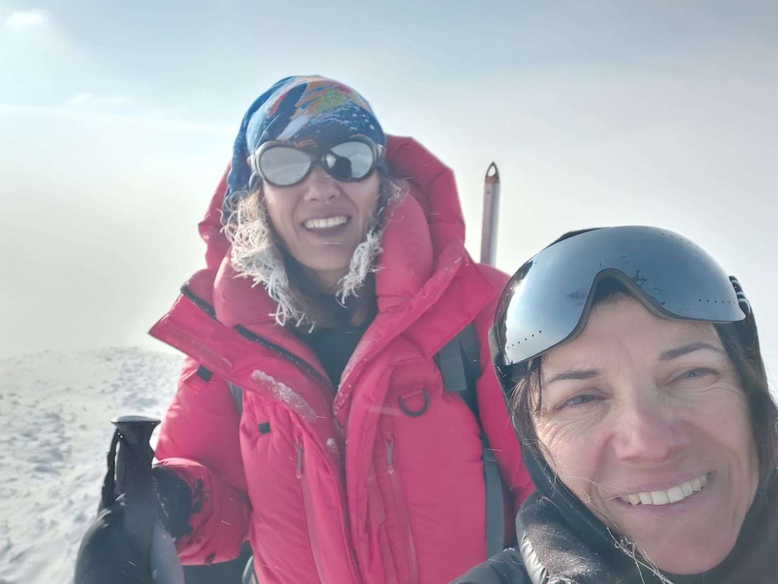 Ayşe ve Semra hemşireler -40 derecede Ağrı Dağı'nda zirve yaptı - Resim : 16