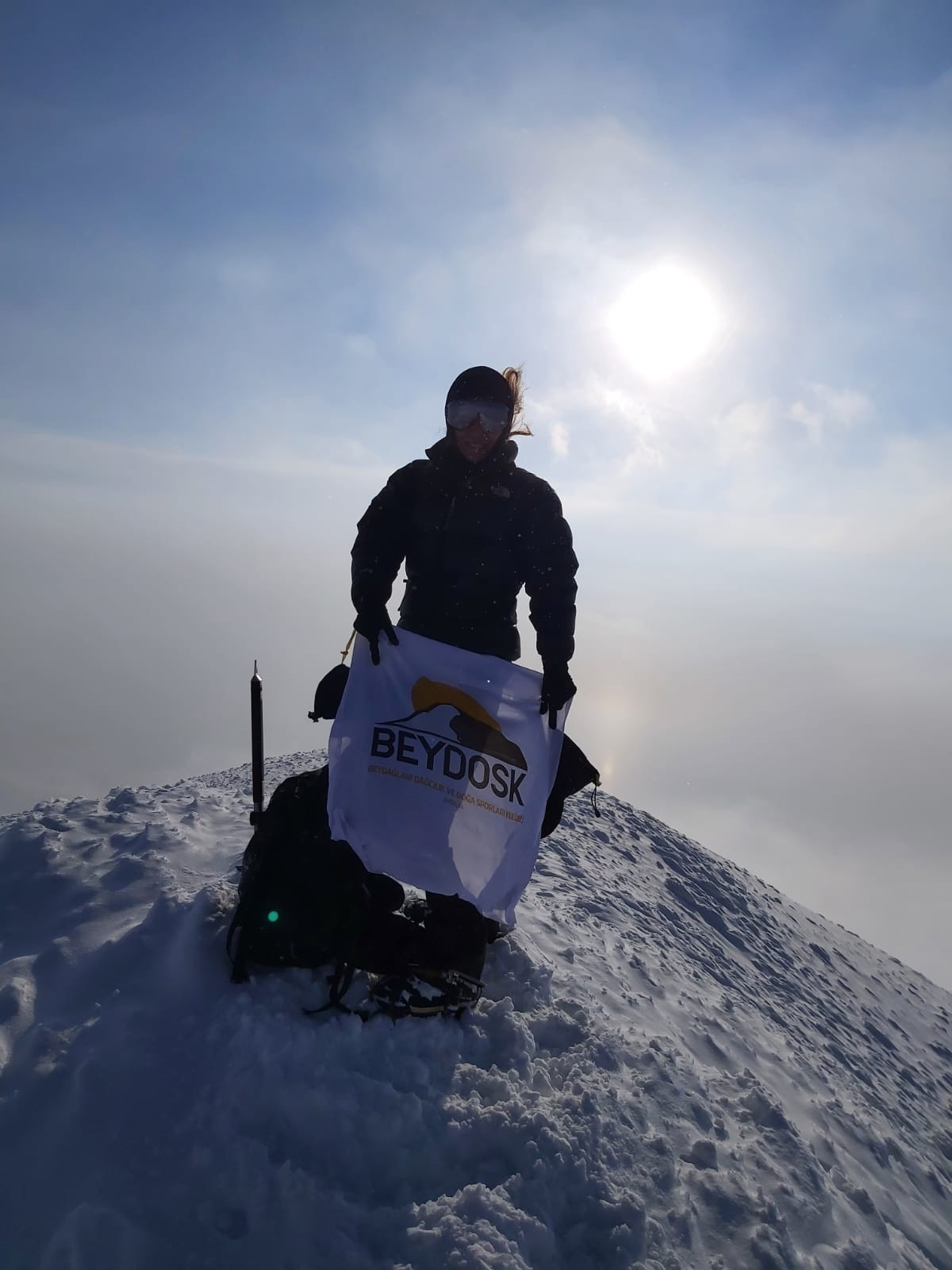 Ayşe ve Semra hemşireler -40 derecede Ağrı Dağı'nda zirve yaptı - Resim : 14