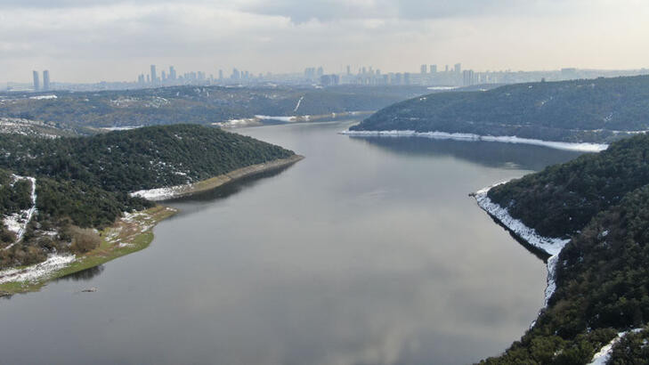 İstanbul’da yağan karın barajlara etkisi belli oldu - Resim : 4