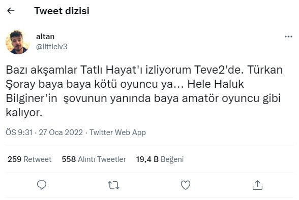 Ali Poyrazoğlu'ndan şoke eden Türkan Şoray beğenisi! - Resim : 1