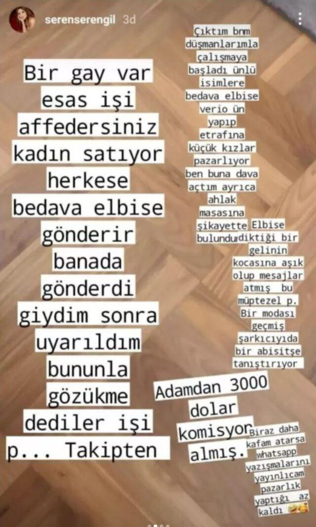 Seren Serengil 'Kadın satıyor' notuyla paylaştı - Resim : 2
