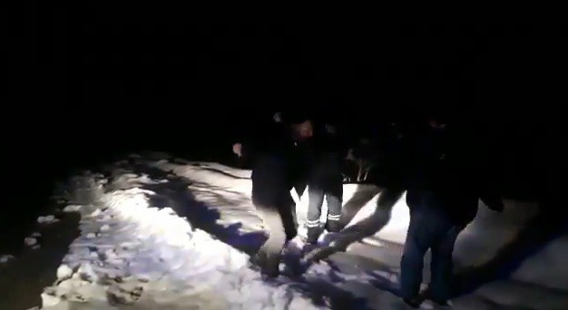 Mahsur kalan besiciler kurtarıldı - Resim : 1