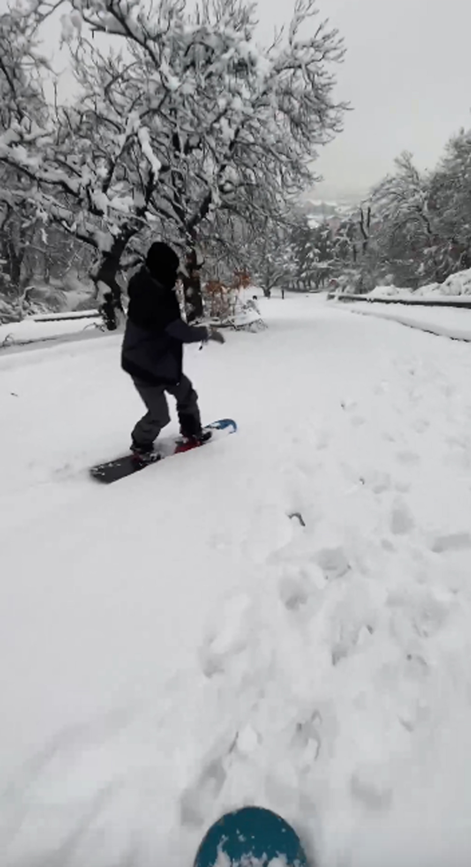 Isparta'da 1 ayda beklenen kar yağışı 2 günde yağdı - Resim : 3