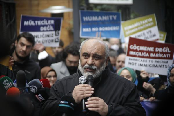 Yunanistan'a mülteci protestosu - Resim : 4