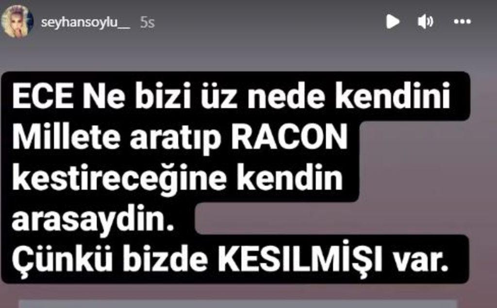 Seyhan Soylu'dan Ece Erken iddiası! ''Millete aratıp racon kestireceğine...'' - Resim : 1