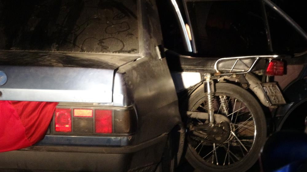 Çaldıkları araca çaldıkları motosikleti yüklediler - Resim : 6