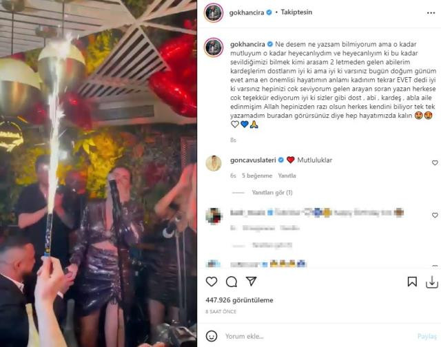 ''Hayatımın kadını evet dedi'' - Resim : 1