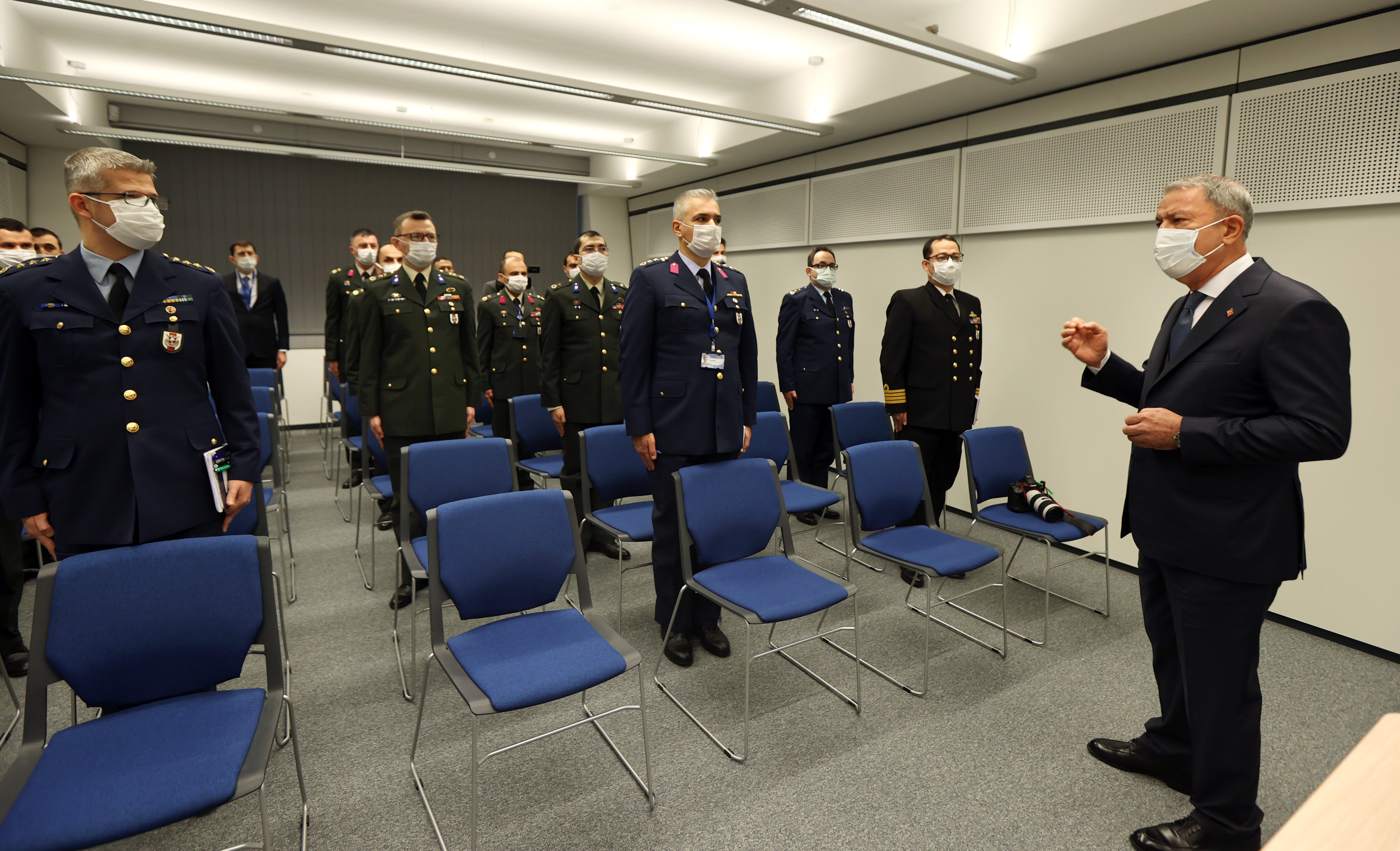 Bakan Akar Nato Karargahı’nda - Resim : 3