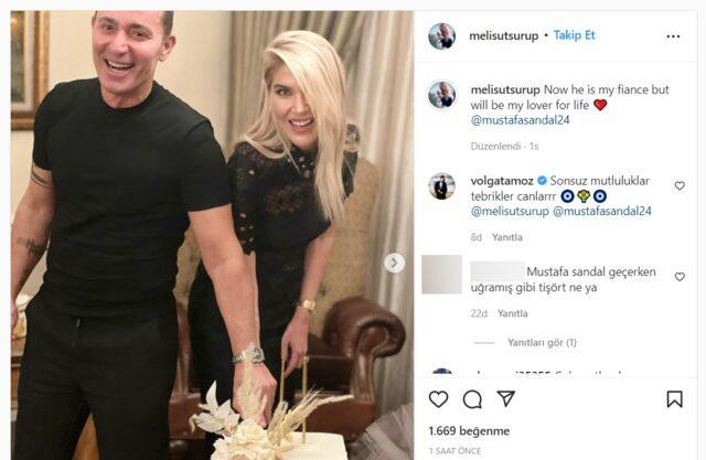 Mustafa Sandal ile Melis Sütşurup nişanlandı - Resim : 4