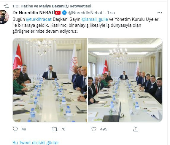 Bakan Nebati ihracatçılarla görüştü - Resim : 1