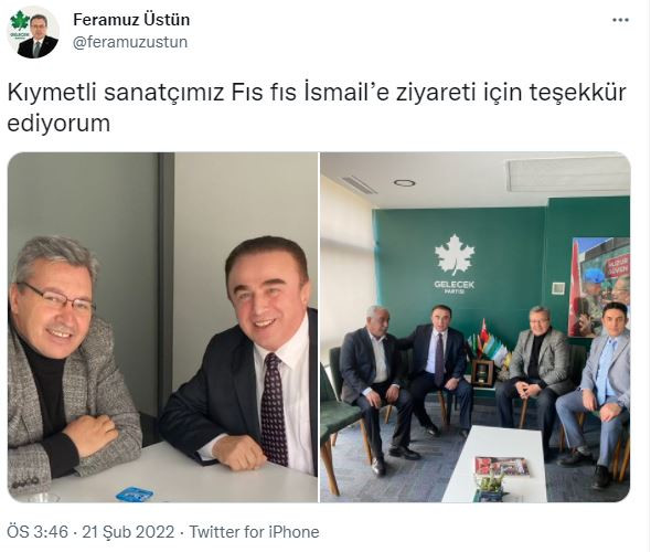 Çocuklar Duymasın’ın Fıs Fıs İsmail’i yıllar sonra ortaya çıktı! Hangi partiyi ziyaret etti - Resim : 3