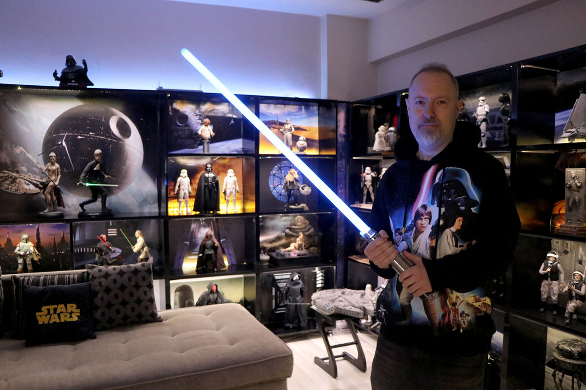 Evini ‘Star Wars’ müzesine çevirdi! 30 yıldır biriktiriyor… - Resim : 2