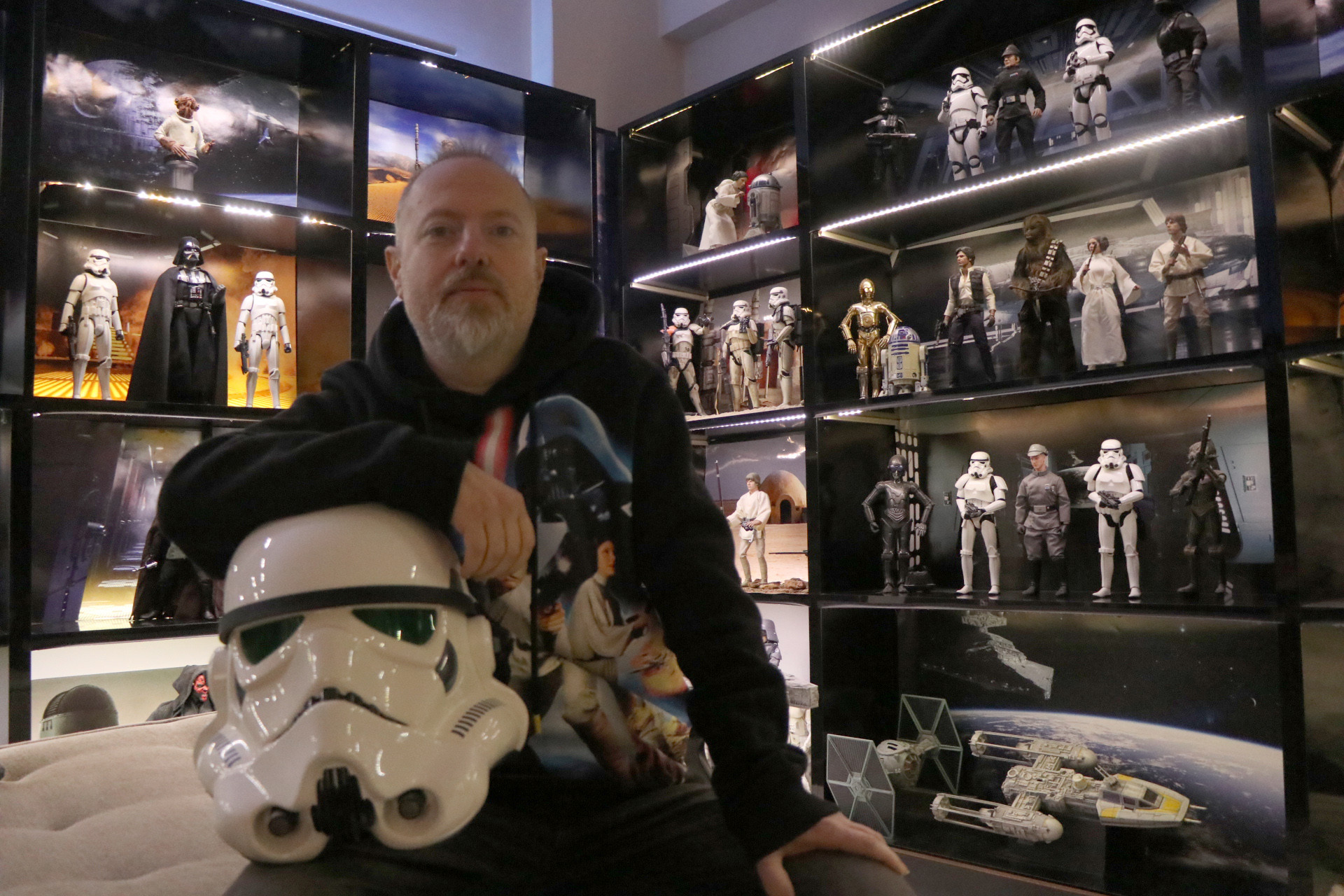 Evini ‘Star Wars’ müzesine çevirdi! 30 yıldır biriktiriyor… - Resim : 7