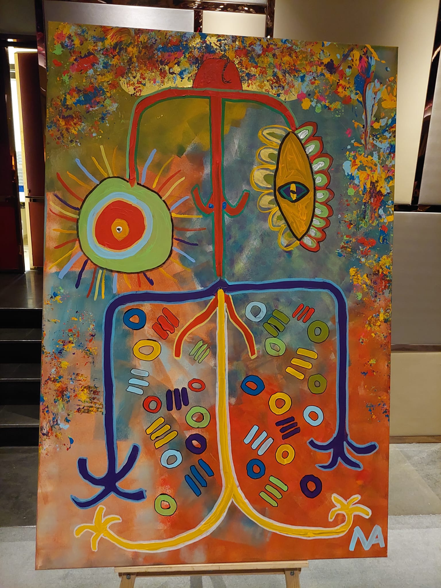 'Küçük Picasso' lakaplı Mikail Akar’ın Türkiye’deki ilk sergisi açıldı - Resim : 1