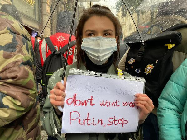 Ukraynalılardan İstanbul’da protesto gösterisi - Resim : 3