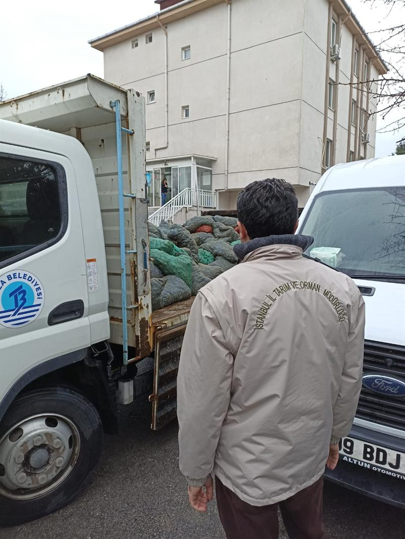 İstanbul'da kaçak avlanan 10 ton midyeye el konuldu - Resim : 3