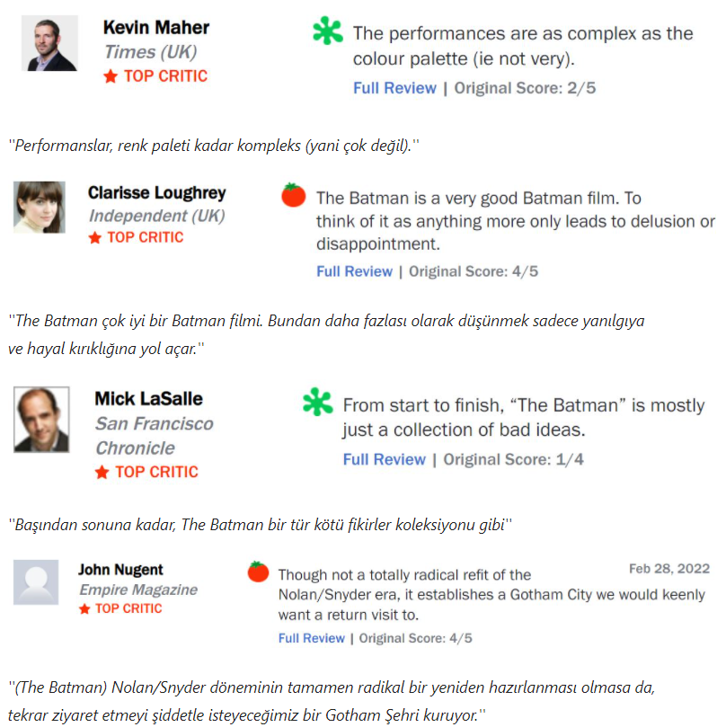 The Batman filmine ilk tepkiler geldi - Resim : 1