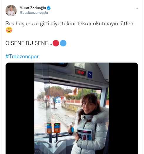 Belediye otobüsleri bile ''Şampiyon Trabzonspor'' diyor - Resim : 1