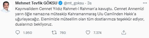 Esenler Belediye Başkanı Tevfik Göksu'nun acı günü - Resim : 1