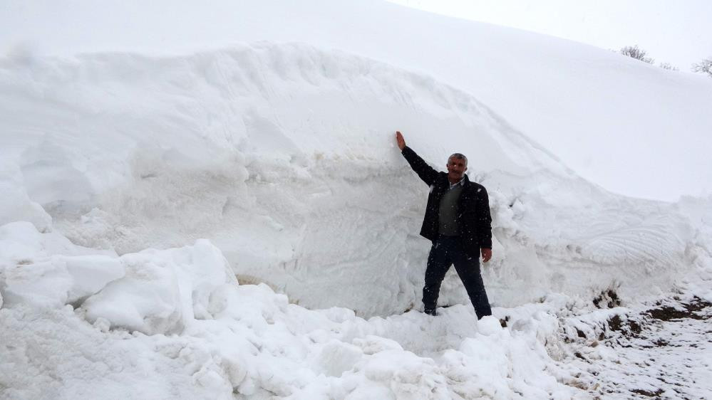 Muş’ta kar bir köyü yuttu - Resim : 9