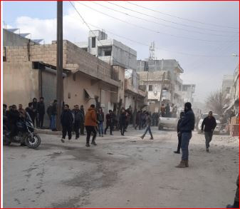 Azez’e YPG/PKK'dan havanlı saldırı: 1 ölü, 7 yaralı - Resim : 1