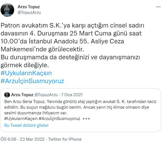 Cinsel saldırı mağduru hukuk öğrencisi adalet bekliyor - Resim : 1