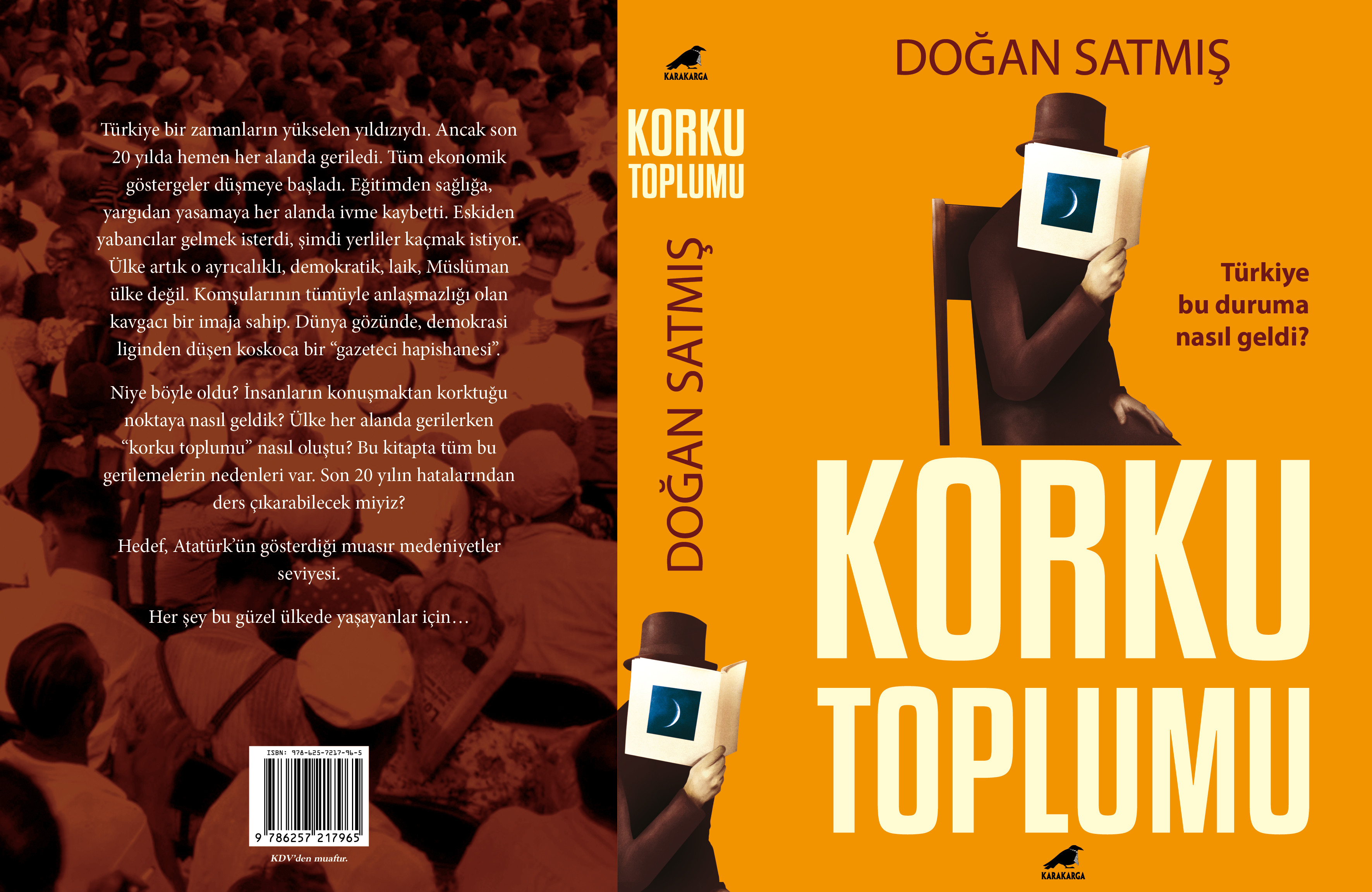 Gazeteci Doğan Satmış’tan yeni kitap: Korku Toplumu - Resim : 1