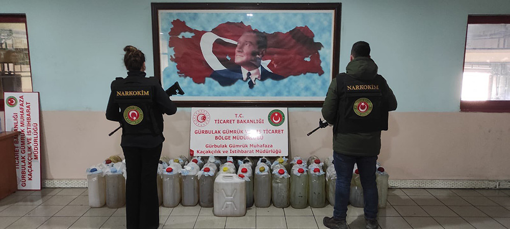 Bakan Muş duyurdu! Gürbulak'ta 622 kilo metamfetamin ele geçirildi... - Resim : 2