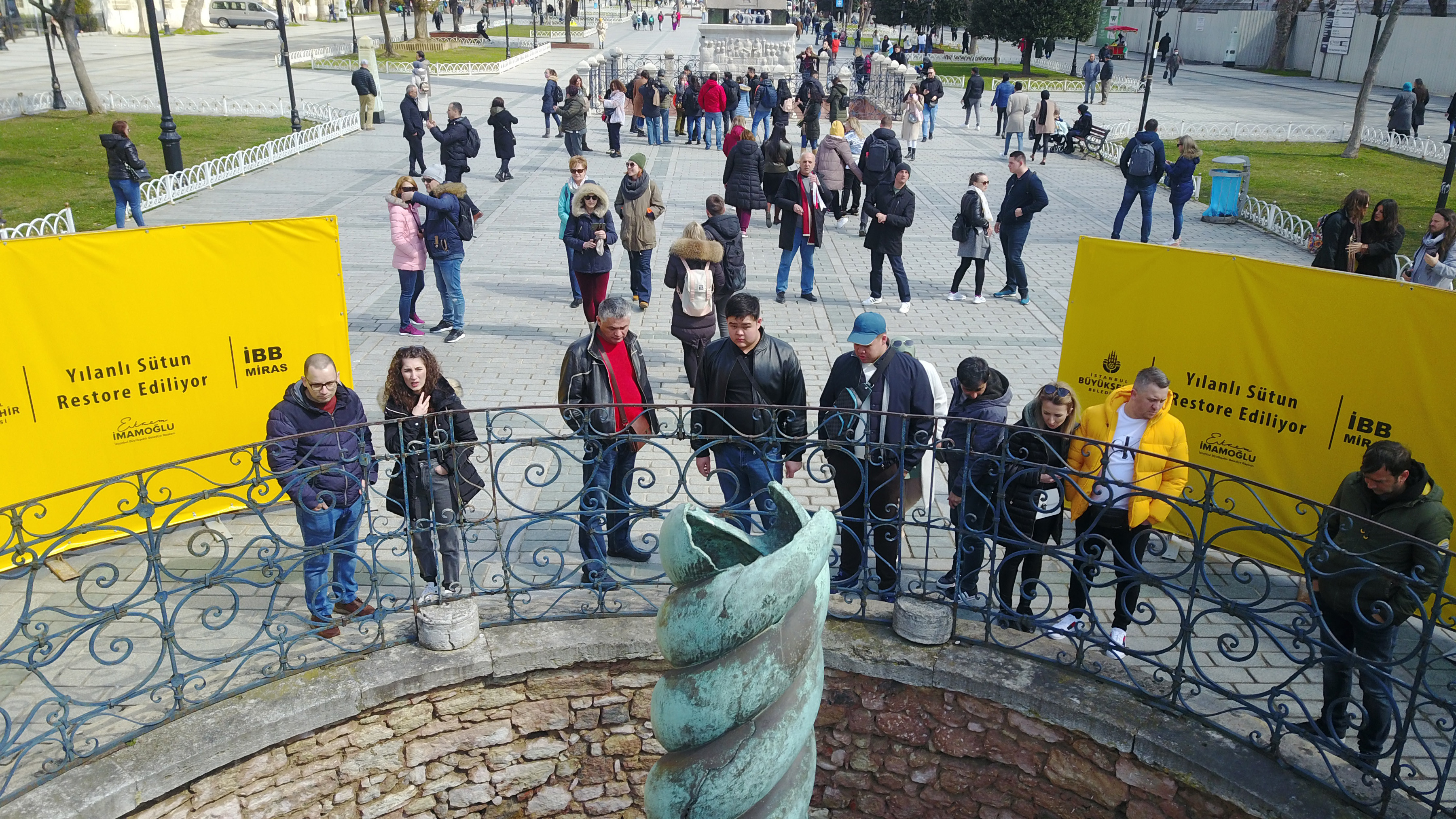 2 bin 500 yıllık yılanlı sütun restore ediliyor! İstanbul'daki en önemli tunç eser… - Resim : 4