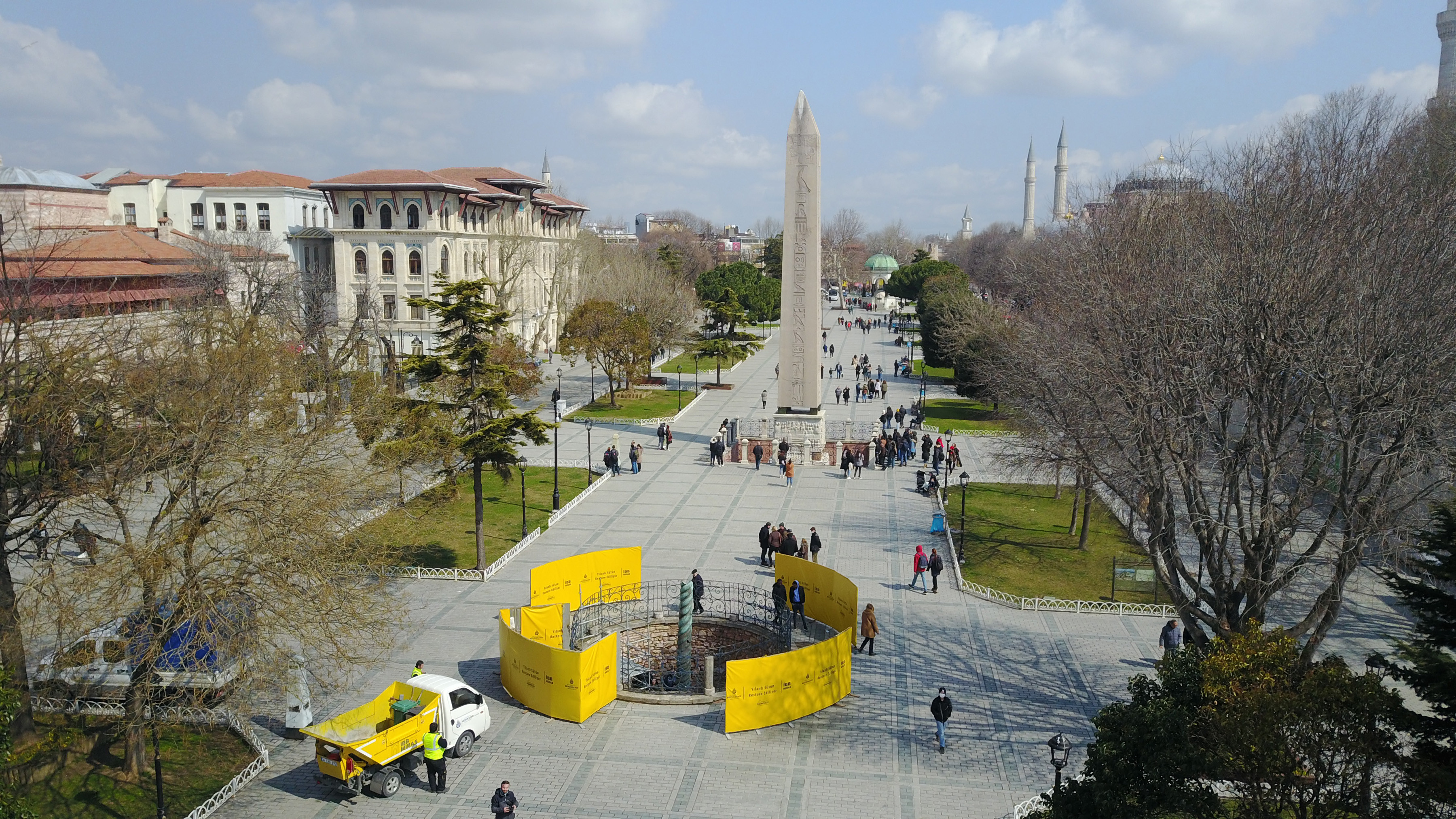 2 bin 500 yıllık yılanlı sütun restore ediliyor! İstanbul'daki en önemli tunç eser… - Resim : 7