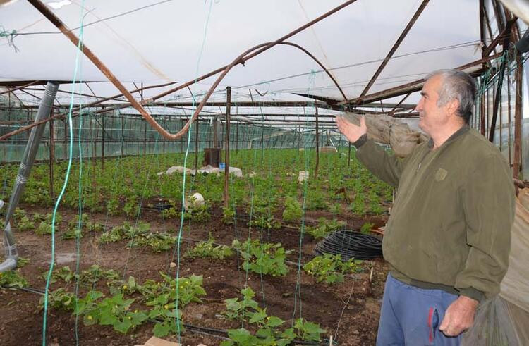 Antalya'yı hortum vurdu: Cami minaresi yıldı, ev ve seralar zarar gördü - Resim : 5