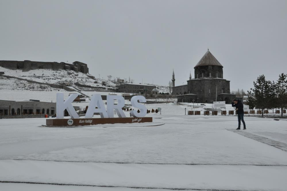 Kars’ta okullara kar tatili - Resim : 1
