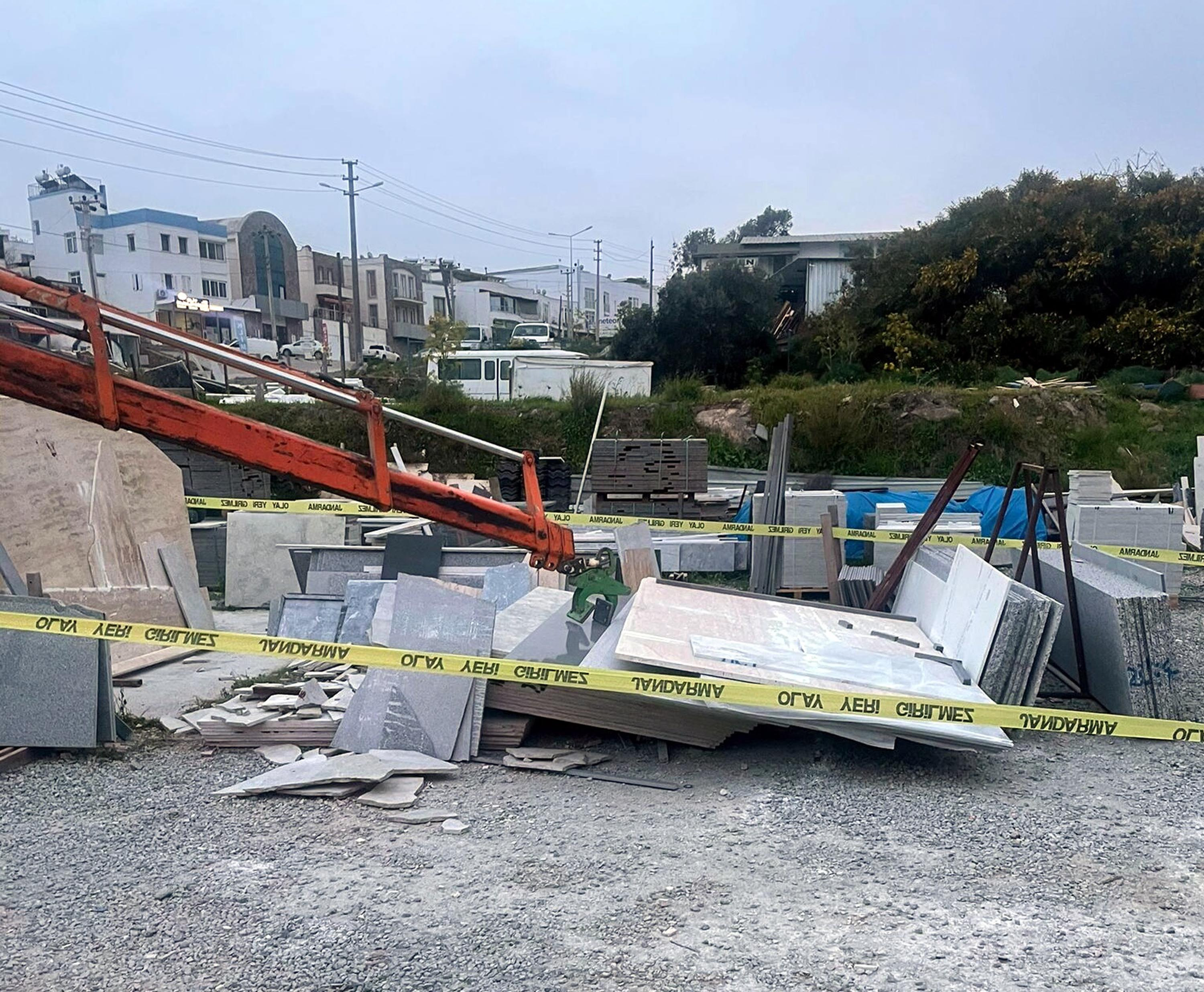 Tonlarca mermerin altında can vermişti! O anlar kamerada… - Resim : 5