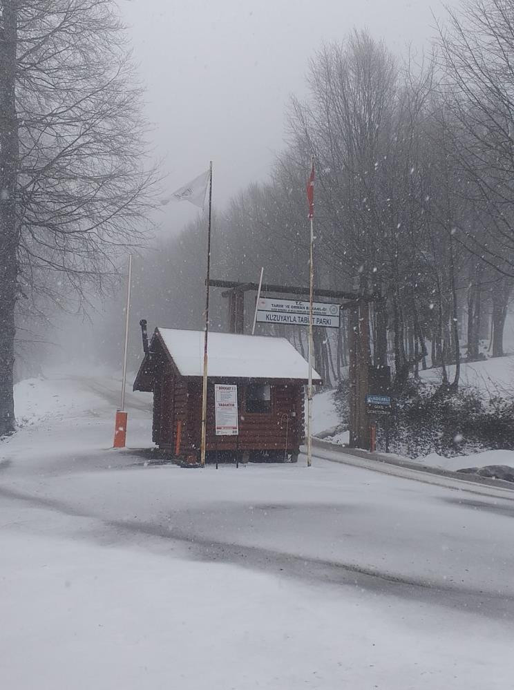 İstanbul'un dibinde kar lapa lapa yağıyor. Kar kalınlığı 90 santimetre - Resim : 5